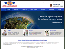 Tablet Screenshot of ctclogistics.com